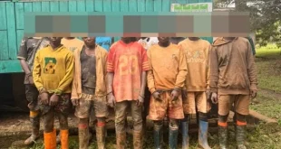 12 Illegal Miners Arrested, Equipment Seized in Dawn Raid on Atewa Forest Reserve
